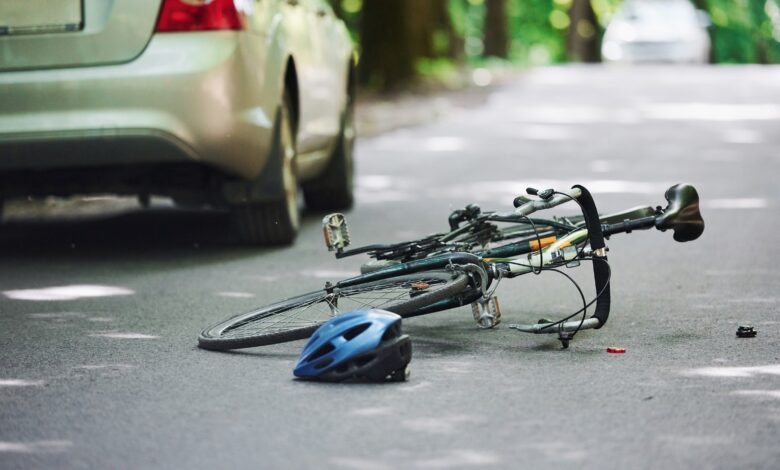 Unfall PKW und Fahrrad