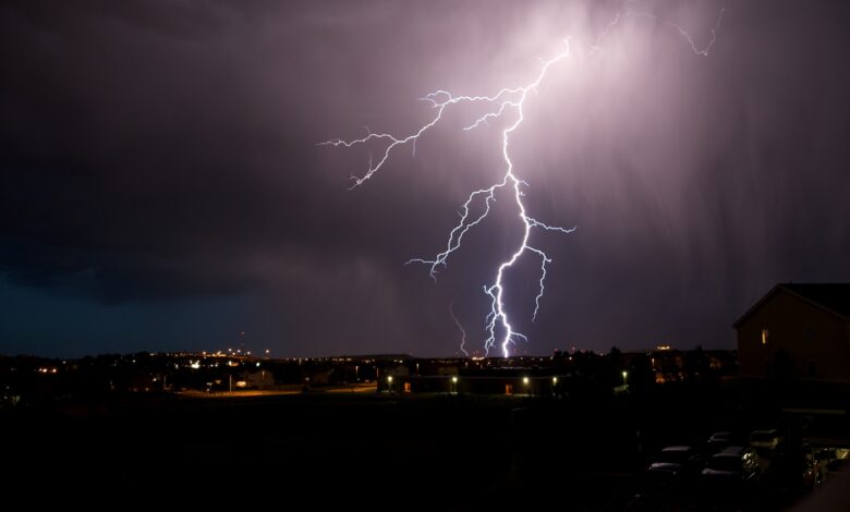 Blaulicht | Blitzschlag, Gewitter © Envato Elements